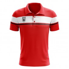 Мъжка Тениска ZEUS Polo Achille Rosso/Bianco