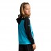 Детски Суичър MUSAI Saba Hoodie Kids Sweatshirt Fluor Turquoise/Black