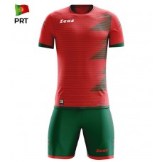 Детски Спортен Екип ZEUS Kit Mundial PRT Rosso/Verde