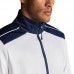 Мъжки Суичър MUSAI Ishi Jacket White/Navy Blue