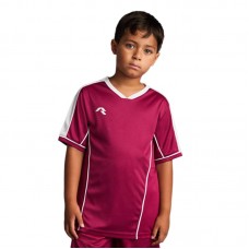Детска Тениска MUSAI Afiki Kids T-Shirt Burgundy/White