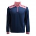 Мъжка Блуза MUSAI Ishi Sweatshirt Navy Blue/Gum Pink
