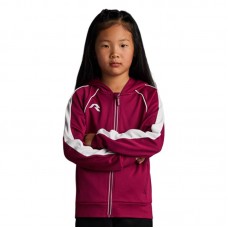 Детски Суичър MUSAI Afiki Kids Jacket Burgundy/White