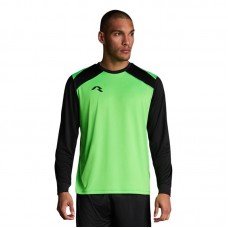 Мъжка Блуза MUSAI Wata Long Sleeve T-Shirt Fluor Green/Black
