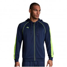 Мъжки Суичър MUSAI Afiki Jacket Navy Blue/Fluor Yellow