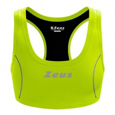 Дамско Бюстие ZEUS Top Volley Pro Giallo Fluo/Nero