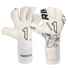 Вратарски Ръкавици RINAT Santoloco Alpha White