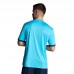 Мъжка Тениска MUSAI Ishi T-Shirt Fluor Turquoise/Navy Blue