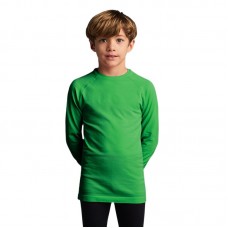 Детска Спортна Термо Блуза MUSAI Joto Thermal Long Sleeve Kids T-Shirt Fern Green