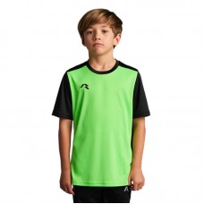 Детска Тениска MUSAI Saba Kids T-Shirt Fluor Green/Black