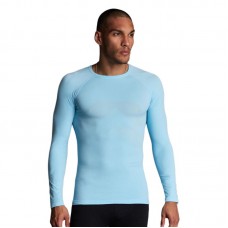 Мъжка Спортна Термо Блуза MUSAI Joto Thermal Long Sleeve T-Shirt Sky Blue