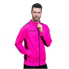 Мъжки Суичър GIVOVA Giacca Revolution Fuxia/Nero