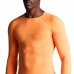 Мъжка Спортна Термо Блуза MUSAI Joto Thermal Long Sleeve T-Shirt Fluor Orange