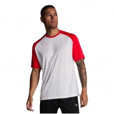 Мъжка Тениска MUSAI Ubora 2 T-Shirt White/Red