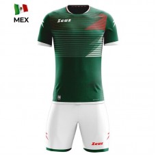 Детски Спортен Екип ZEUS Kit Mundial MEX Verde/Bianco