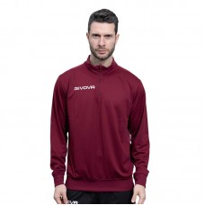 Мъжка Блуза GIVOVA Maglia Tecnica Half Zip Revolution In Pin Pan Granata/Granata Scuro