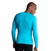 Мъжка Спортна Термо Блуза MUSAI Joto Thermal Long Sleeve T-Shirt Fluor Turquoise