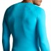 Мъжка Спортна Термо Блуза MUSAI Joto Thermal Long Sleeve T-Shirt Fluor Turquoise