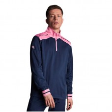 Мъжка Блуза MUSAI Ishi Sweatshirt Navy Blue/Gum Pink