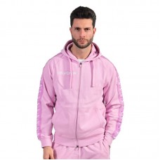 Мъжки Суичър GIVOVA Felpa Full Zip Con Cappucio Terry Band 0083