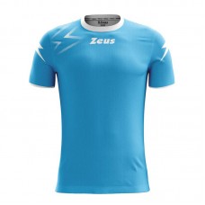 Детска Тениска ZEUS Shirt Mida Turquoise/Bianco