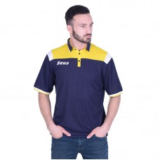 Мъжка Тениска ZEUS Polo Vesuvio Blu/Giallo