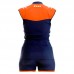 Волейболен Екип ZEUS Kit Volley Sara Slim Fit Blu/Arancio Fluo