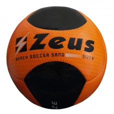 Топка За Плажен Футбол ZEUS Pallone Beach Soccer Sand Arancio fluo/Nero