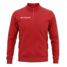 Детска Блуза GIVOVA Maglia Tecnica Half Zip Revolution In Pin Pan Rosso/Rosso Scuro