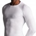 Мъжка Спортна Термо Блуза MUSAI Joto Thermal Long Sleeve T-Shirt White