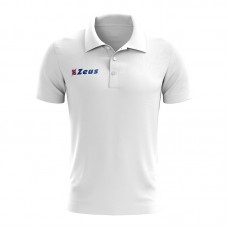 Детска Тениска ZEUS Polo Promo Bianco