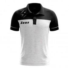 Мъжка Тениска ZEUS Polo Bikolor Bianco/Nero