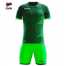 Детски Спортен Екип ZEUS Kit Mundial SVN Verde/Verde Fluo