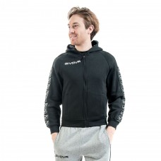 Мъжки Суичър GIVOVA Felpa Full Zip Band 0010