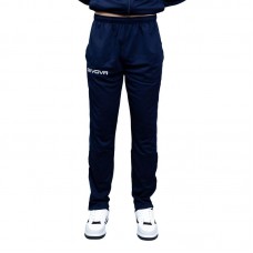 Мъжки Панталони GIVOVA Pantalone Revolution In Pin Pan Blu