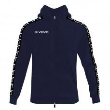 Дамски Суичър GIVOVA Felpa Full Zip Band Pastello 0410