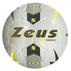 Футболна Топка ZEUS Pallone Trophy Bianco/Giallo Fluo