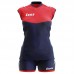 Волейболен Екип ZEUS Kit Volley Sara Slim Fit Blu/Rosso