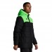 Мъжко Зимно Яке MUSAI Kanzu Quilted Coat Black/Fluor Green