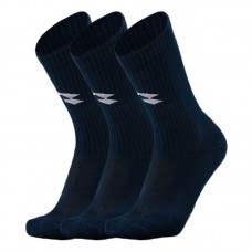 Чорапи MUSAI Fupi Socks 3 Pack Navy Blue
