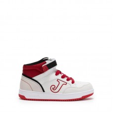 Детски Кецове JOMA Berry Jr White/Red Детски Кецове JOMA Berry Jr White/Red