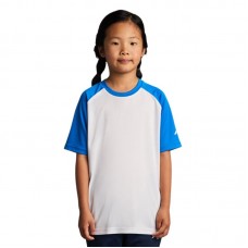 Детска Тениска MUSAI Ubora 2 Kids T-Shirt White/Royal Blue