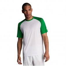 Мъжка Тениска MUSAI Ubora 2 T-Shirt White/Fern Green