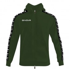 Дамски Суичър GIVOVA Felpa Full Zip Band Pastello 5110