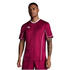 Мъжка Тениска MUSAI Afiki T-Shirt Burgundy/White