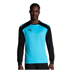 Мъжка Блуза MUSAI Wata Long Sleeve T-Shirt Fluor Turquoise/Black