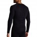 Мъжка Спортна Термо Блуза MUSAI Joto Thermal Long Sleeve T-Shirt Black