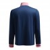 Мъжка Блуза MUSAI Ishi Sweatshirt Navy Blue/Gum Pink