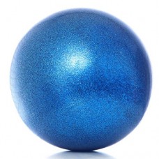Гимнастическа топка - брокат, 15-16 см - синя
